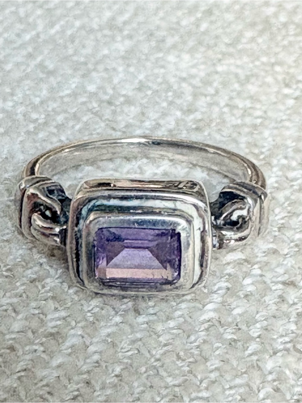 Silpada Sterling Silver Misty Morning Ring, R1158, Size 8